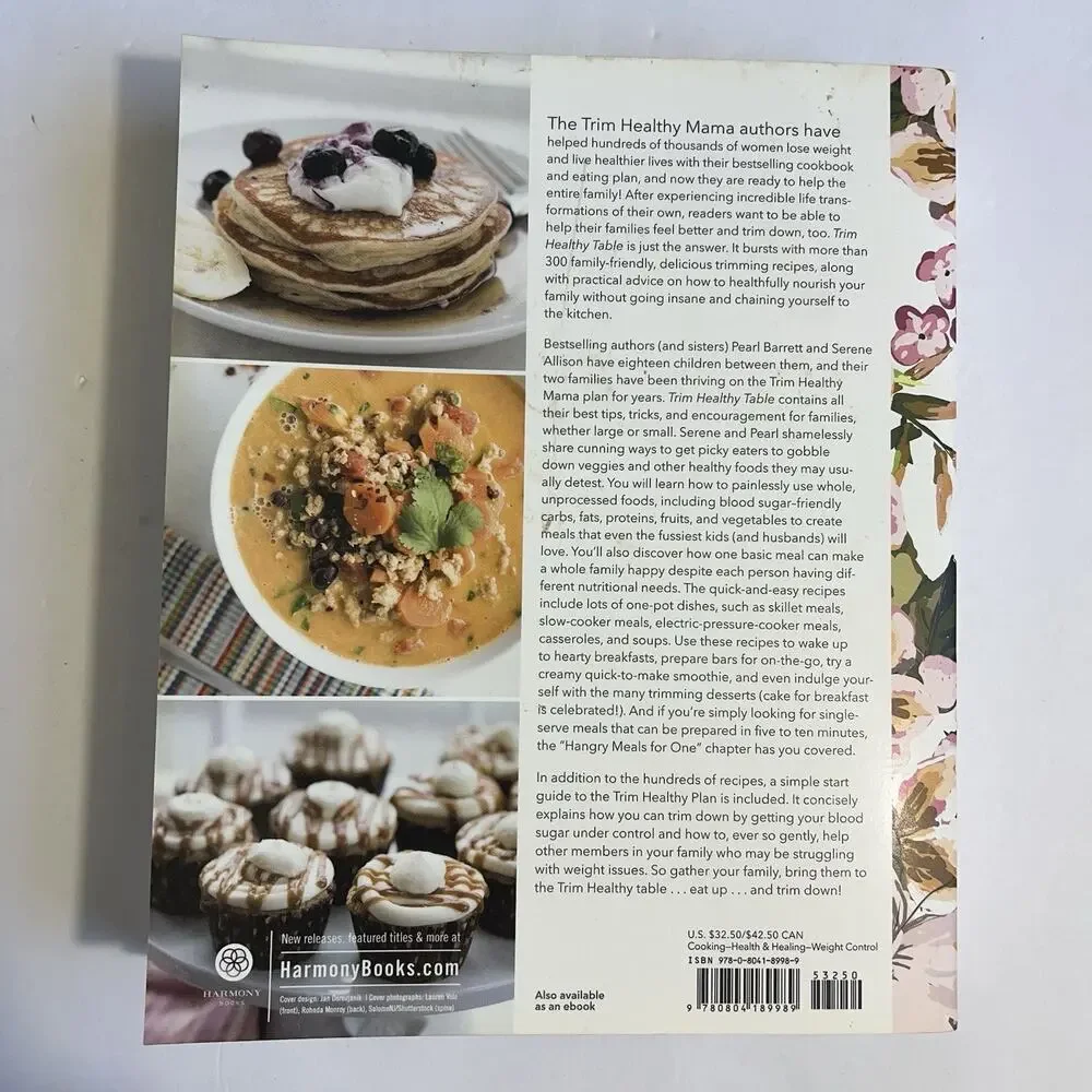 Trim Healthy Mama Trim Healthy Table Paperback Cookbook Cooking Recipes
